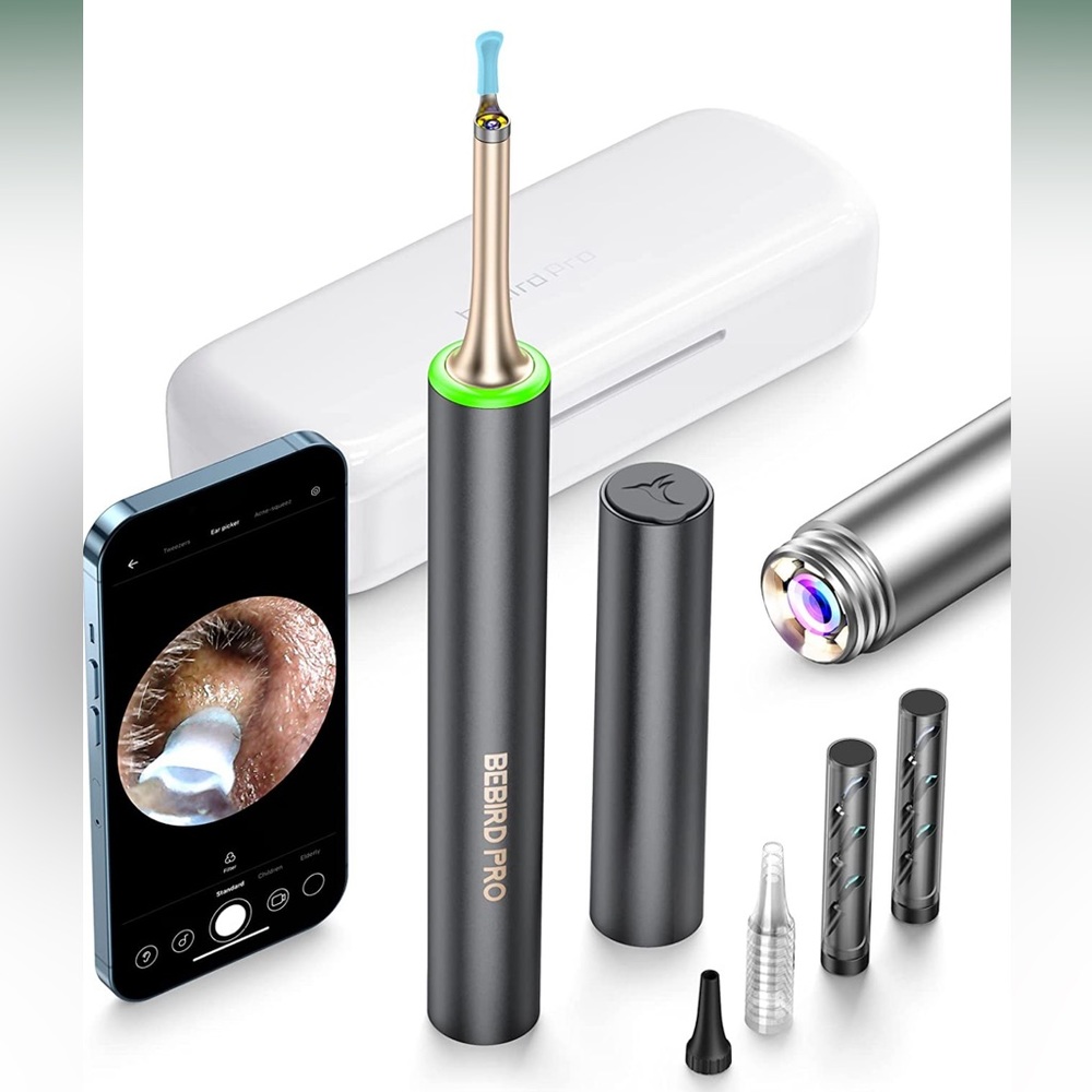 Ear Wax Removal Cleaner with IP67 Camera, Otoscope Ear Cleaning Tool